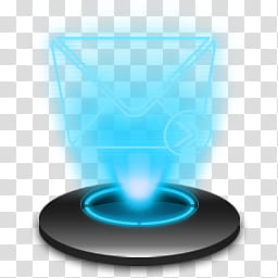 Holographic Icon v  , e-mail transparent background PNG clipart