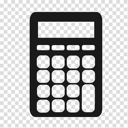 Metronome, black calculator transparent background PNG clipart