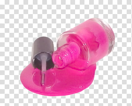 Nail Polish, pink nail polish bottle transparent background PNG clipart