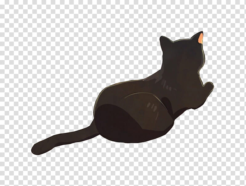 Neko, black cat illustration transparent background PNG clipart