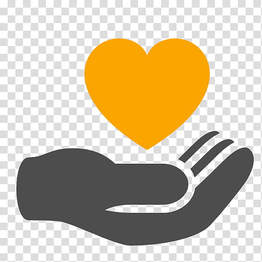 Share The Love Symbol, Share Icon, Donation, Charitable Organization, Heart, Hand, Yellow, Gesture transparent background PNG clipart