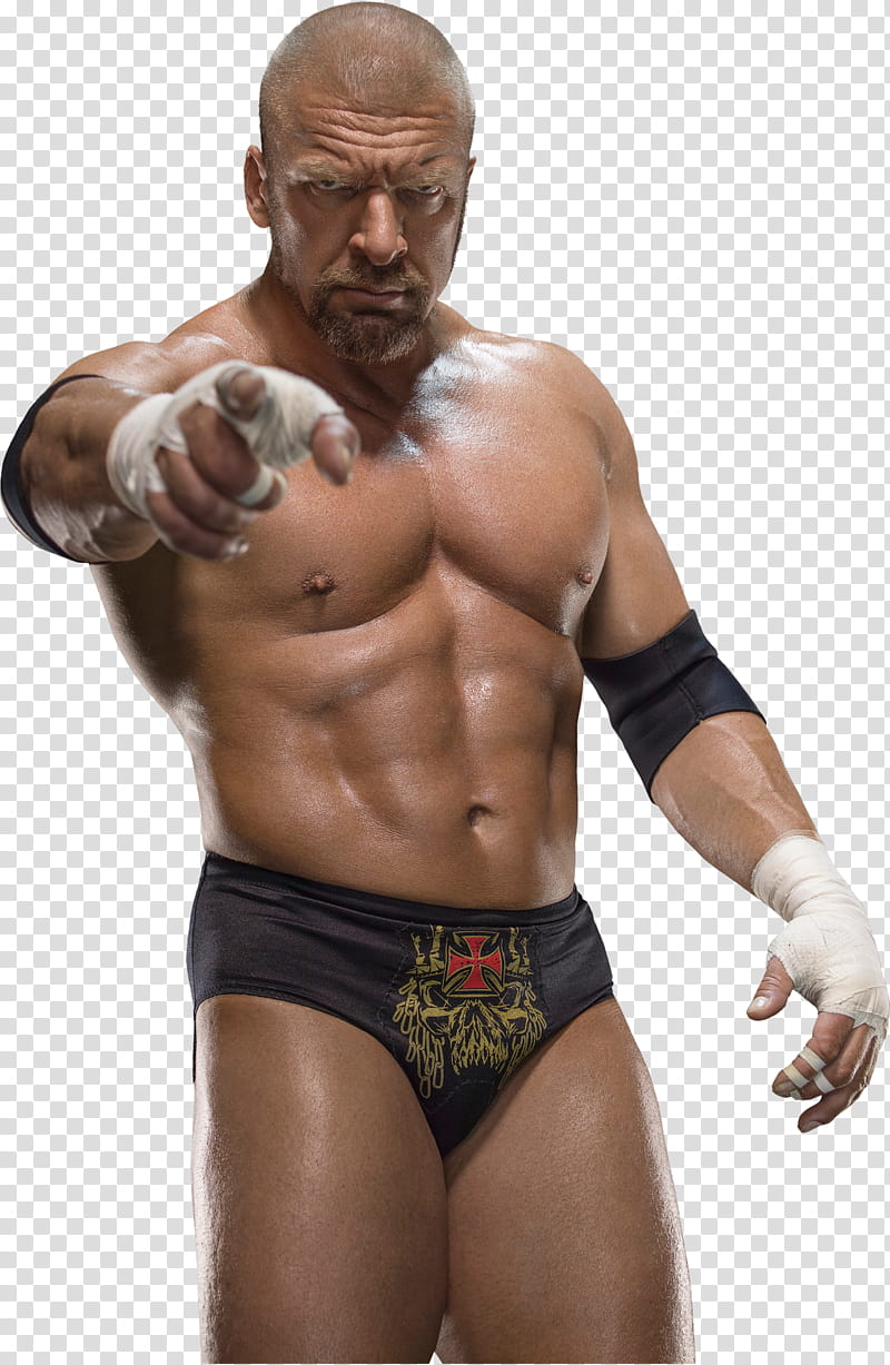 WWE Triple H transparent background PNG clipart