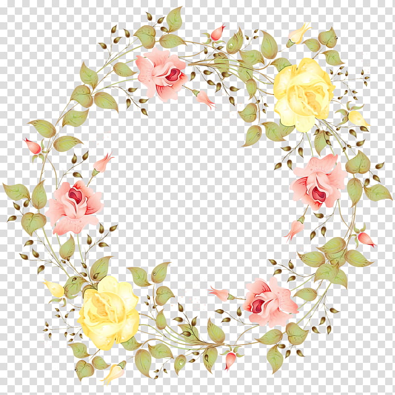 Floral Flower, Rose, Vine, Garland, Cut Flowers, Wreath, Floral Design, Artificial Flower transparent background PNG clipart