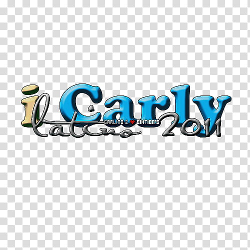 Texto i Carly latino  transparent background PNG clipart