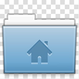 Nome dock, blue folder illustration transparent background PNG clipart