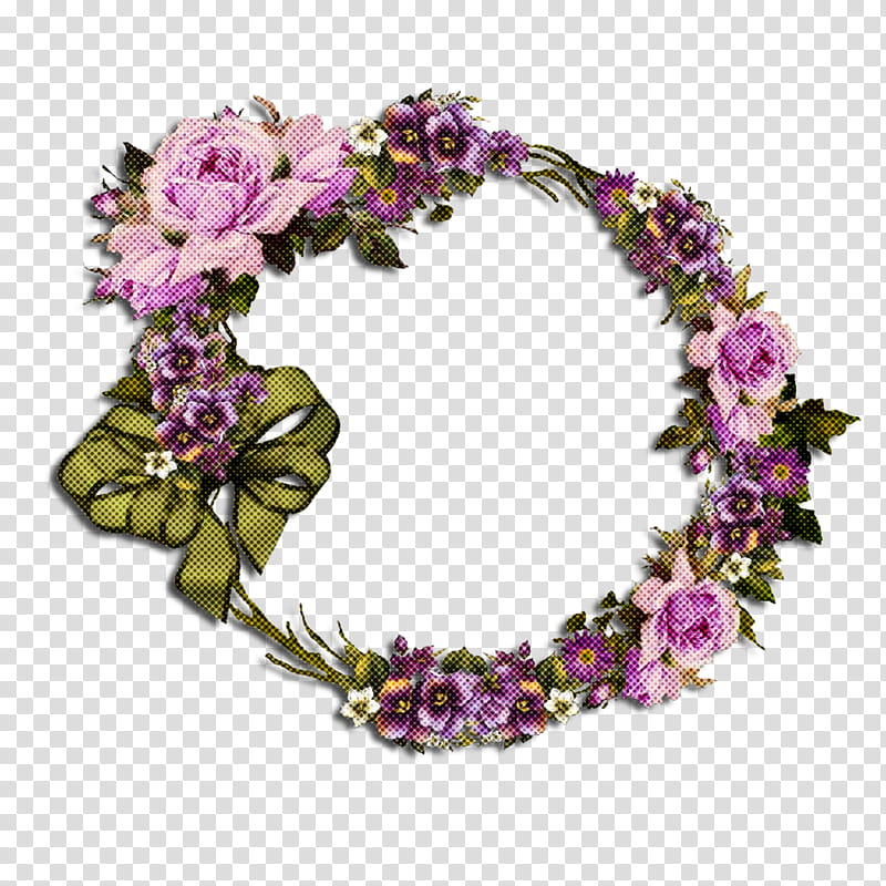 Crown, Lei, Lilac, Flower, Purple, Violet, Wreath, Plant transparent background PNG clipart