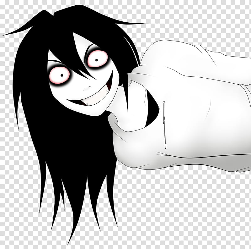 Jeff the Killer Found YOU transparent background PNG clipart