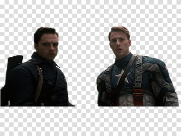 Steve and Bucky III transparent background PNG clipart