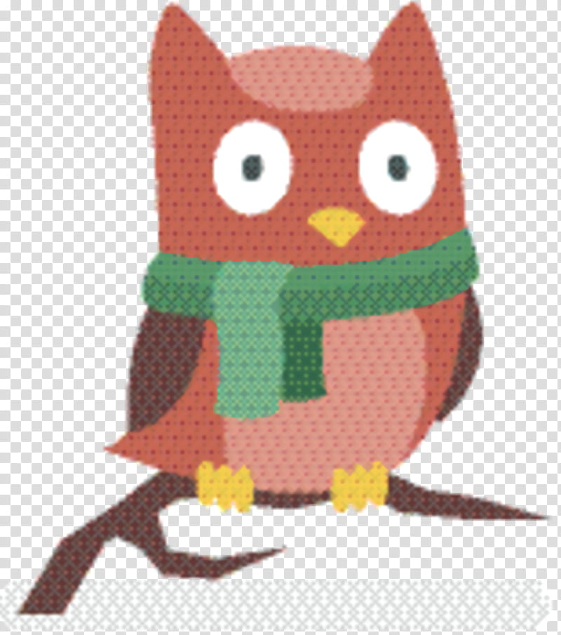 Owl, Beak, Green, Cartoon, Pink, Textile, Stuffed Toy, Bird Of Prey transparent background PNG clipart