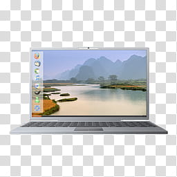 luisance pack, ordinateur portable allumé icon transparent background PNG clipart