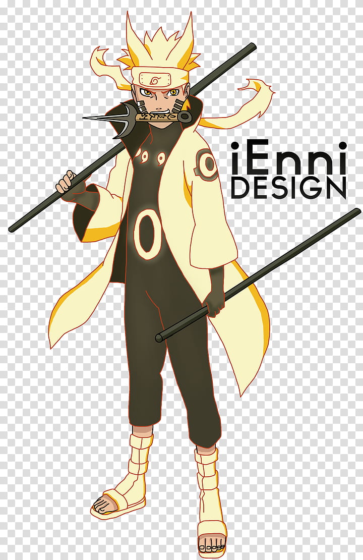 Naruto Sage Mode Full Body Clipart