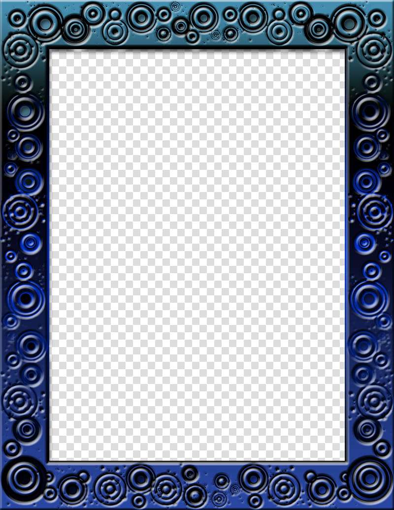 contemporary frames square blue frame transparent background png clipart hiclipart