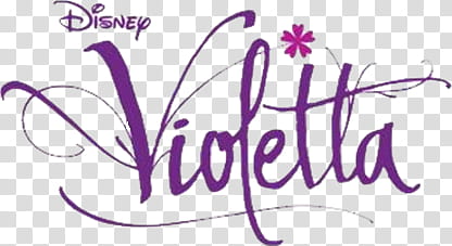 Logo Violetta, Disney Violetta illustration transparent background PNG clipart