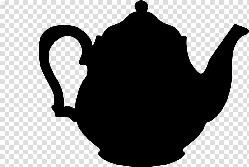 Mug Teapot, Mug M, Tennessee, Kettle, Cup, Silhouette, Black M, Blackandwhite transparent background PNG clipart