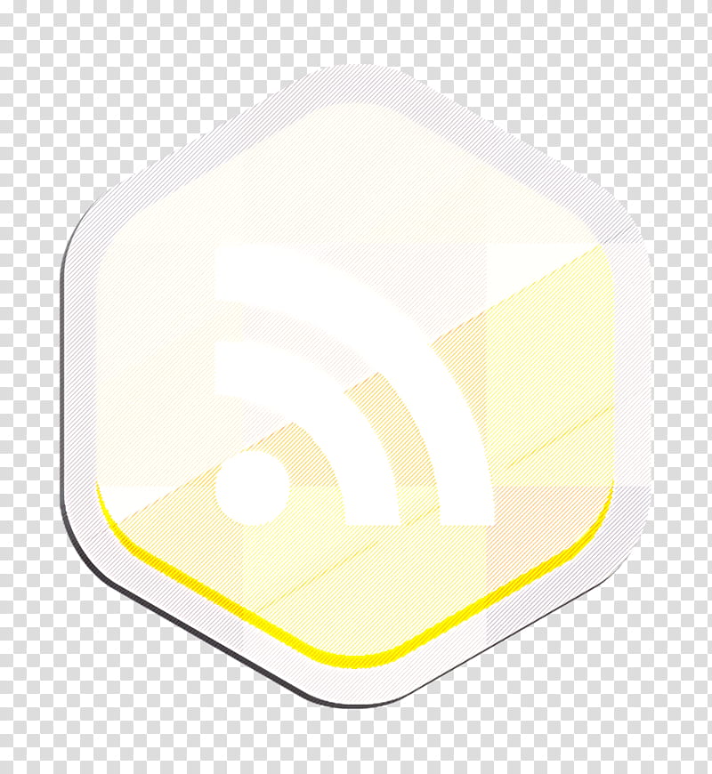 Network Icon, Feed Icon, Rss Icon, Social Network Icon, Yellow, Meter, White, Logo transparent background PNG clipart