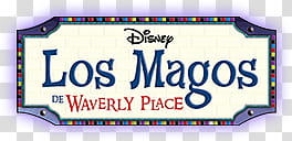logos de series, Disney The Wizards of Waverly Place sign illustration transparent background PNG clipart