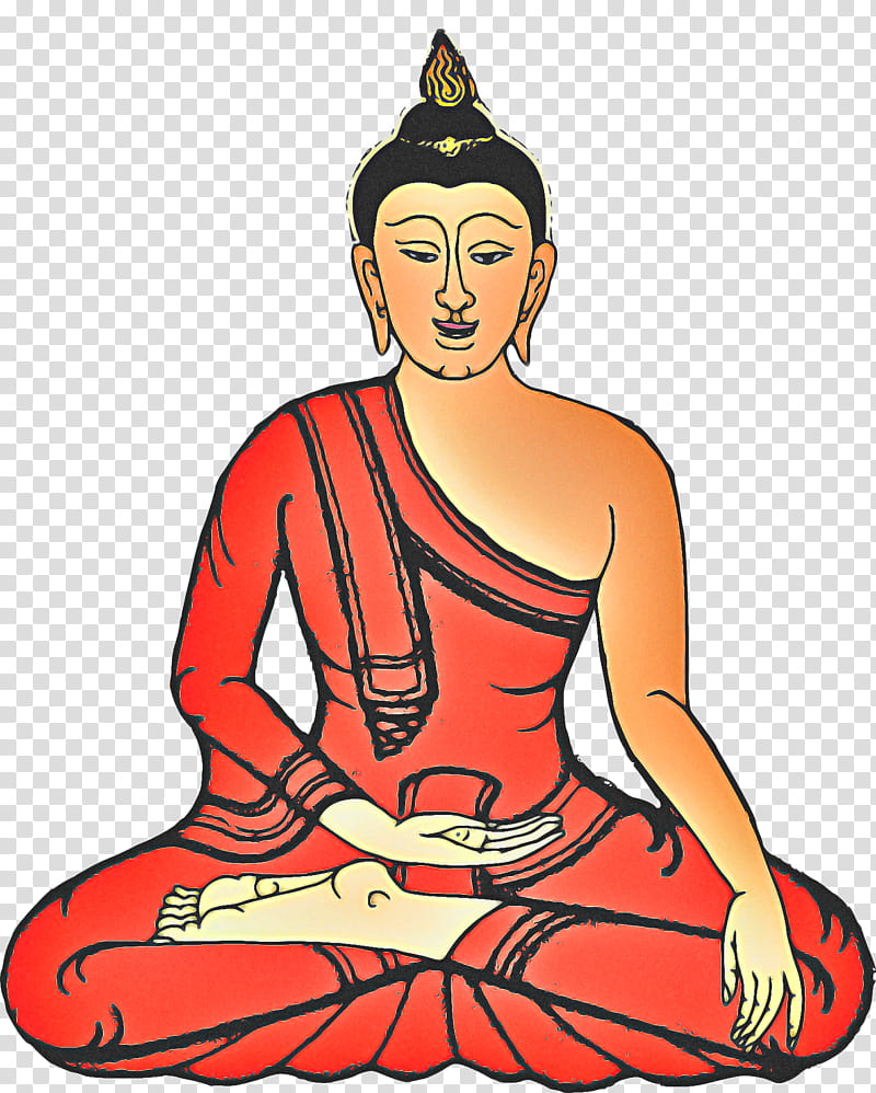 Finger Sitting, Meditation, Kneeling, Zen Master transparent background PNG clipart
