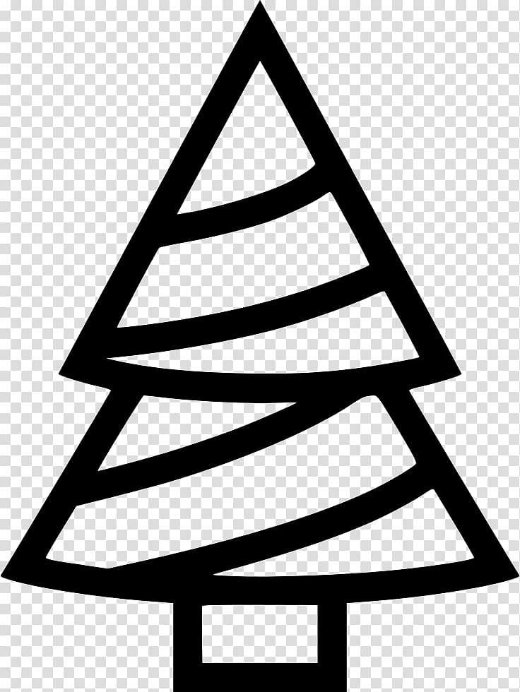 Christmas Tree Symbol, Christmas Day, Desktop Environment, Triangle, Line, Line Art, Sign, Pine Family transparent background PNG clipart