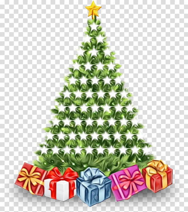 Christmas tree, Watercolor, Paint, Wet Ink, Oregon Pine, Christmas Decoration, Colorado Spruce, Christmas Ornament transparent background PNG clipart Christmas tree, Watercolor, Paint, Wet Ink, Oregon Pine, Christmas Decoration, Colorado Spruce, Christmas Ornament transparent background PNG clipart