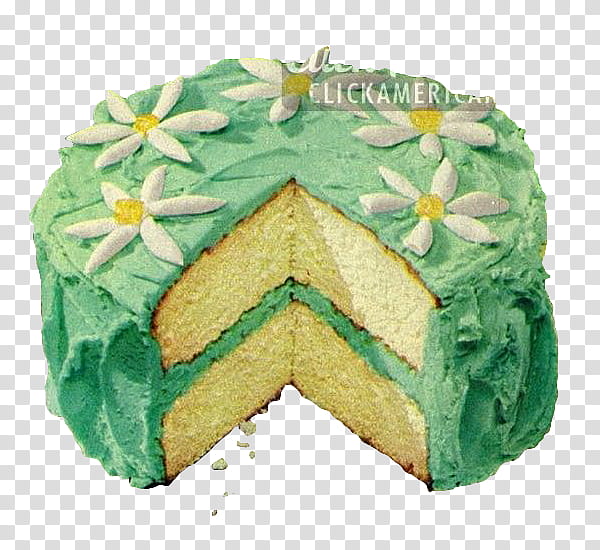 Desserts s, green covered cake transparent background PNG clipart