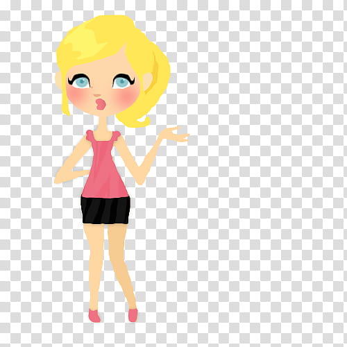 Munequita Rubia, woman illustration transparent background PNG clipart