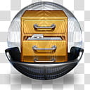 Sphere   , beige -drawer filing cabinet illustration transparent background PNG clipart