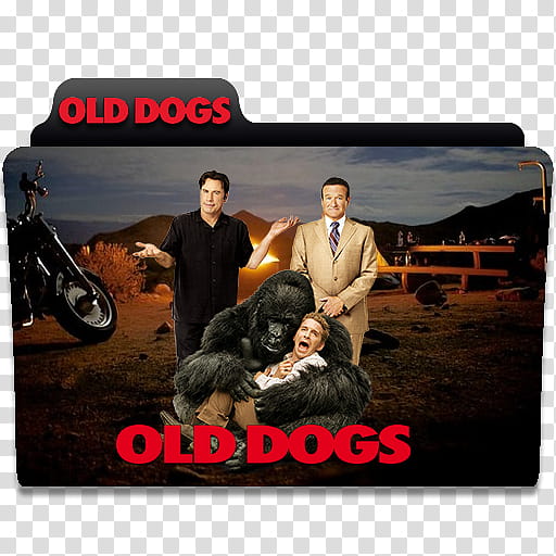 Epic  Movie Folder Icon Vol , Old Dogs transparent background PNG clipart