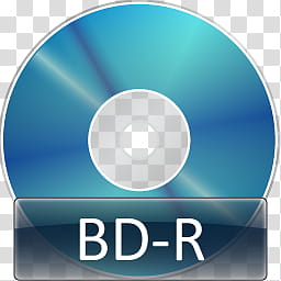 Blu ray Disc Icons, BlurayDisc-R, bd-r text overlay transparent background PNG clipart