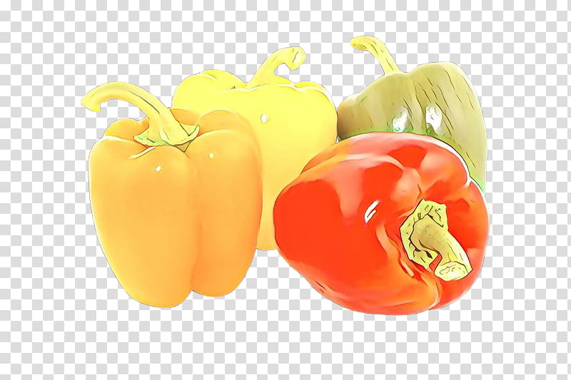 Orange, Cartoon, Yellow Pepper, Bell Pepper, Natural Foods, Pimiento, Bell Peppers And Chili Peppers, Capsicum transparent background PNG clipart