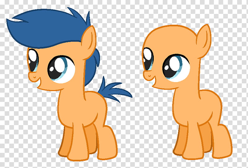 A full Stack of Bases Base Request, two orange My Little Pony characters transparent background PNG clipart