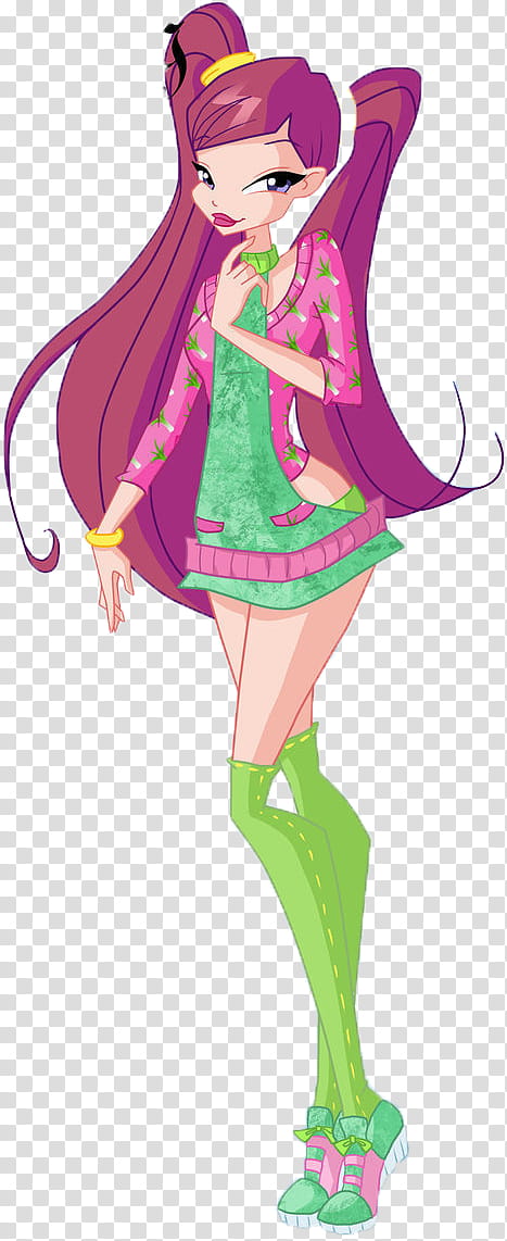 Roxy Doll Winx transparent background PNG clipart