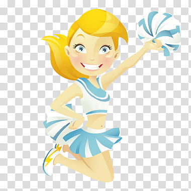 Nenas, cheer leader illustration transparent background PNG clipart