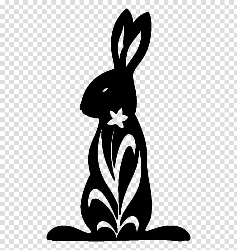 Rabbit Silhouette Clipart
