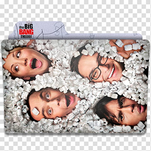 The Big Bang Theory TV Folders, Design  icon transparent background PNG clipart