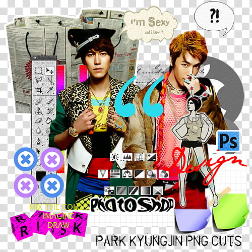 Park Kyung Jin poster transparent background PNG clipart