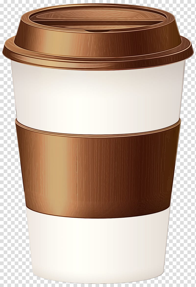 Coffee Cup Brown, Mug M, Coffee Cup Sleeve, Lid, Drinkware, Beige, Tumbler, Food Storage Containers transparent background PNG clipart