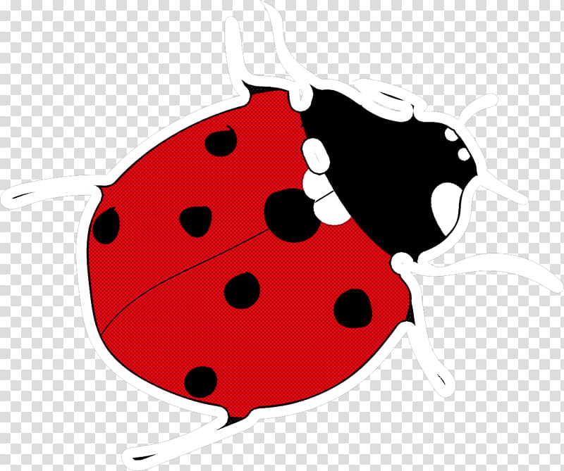 Ladybug, Red, Insect transparent background PNG clipart