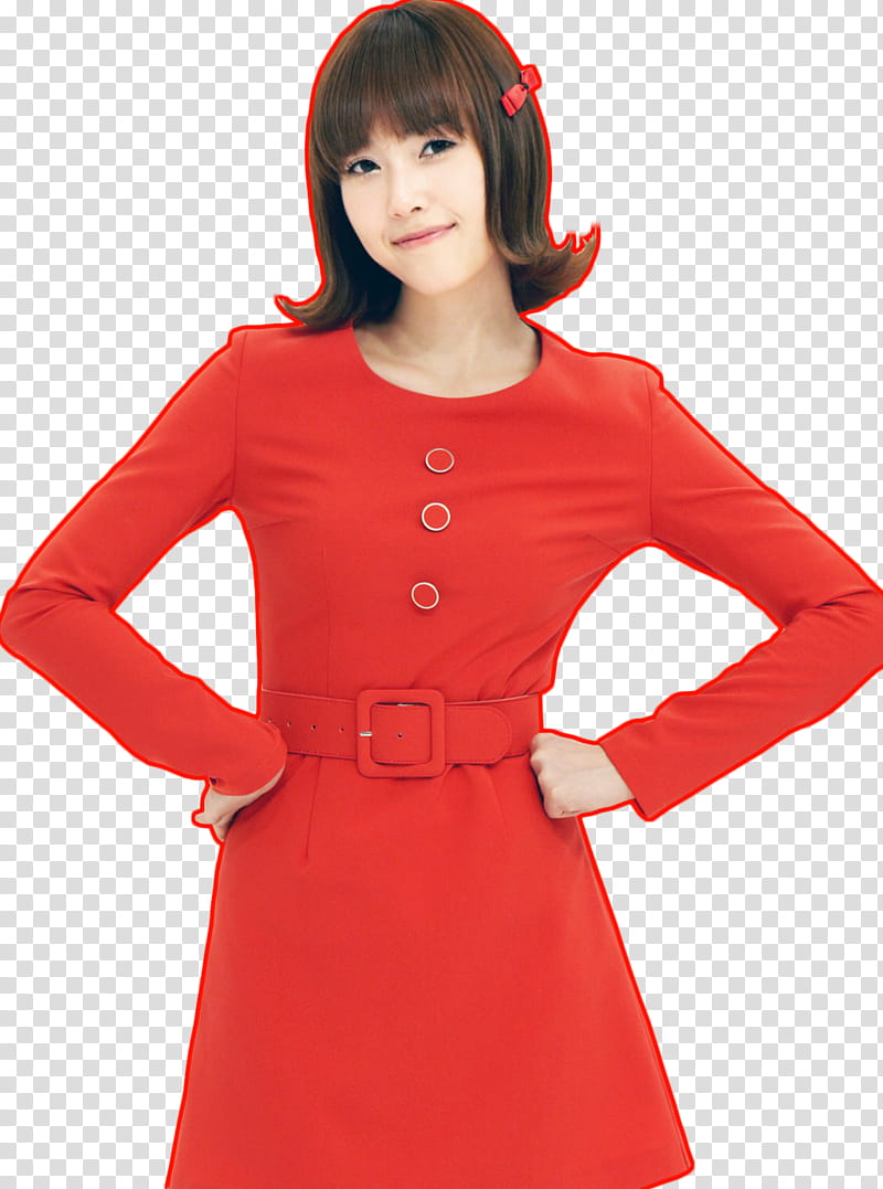 SNSD Jessica With Outline transparent background PNG clipart