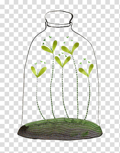 LoveBottles, clear glass terrarium transparent background PNG clipart