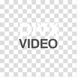BASIC TEXTUAL, DIVX Video logo transparent background PNG clipart