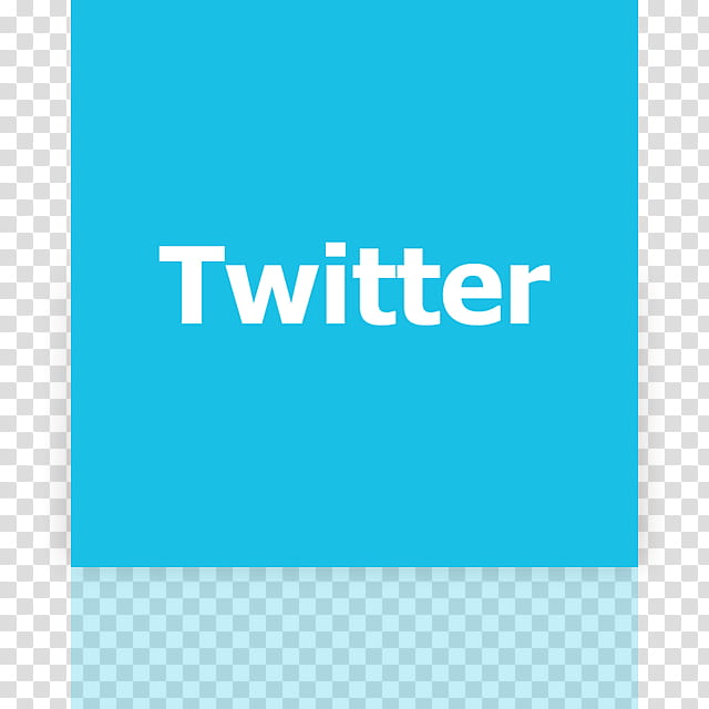 Metro UI Icon Set  Icons, Twitter_mirror, twitter text on teal background transparent background PNG clipart