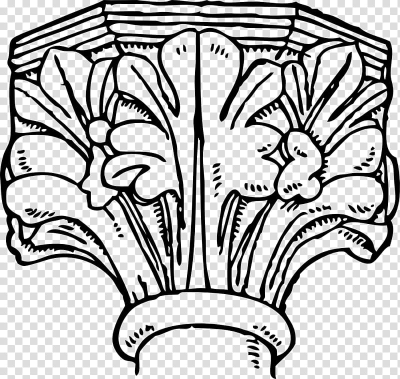 Book Drawing, Architecture, Gothic Architecture, Gothic Art, Capital, Column, Ancient Greek Architecture, Line Art transparent background PNG clipart