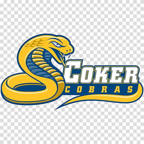 Basketball Logo, Coker College, Sports, Lenoirrhyne University, South Atlantic Conference, Softball, Coker Cobras, Yellow transparent background PNG clipart