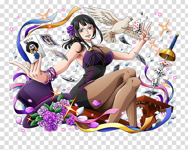 NICO ROBIN, One Piece Boa Hancock transparent background PNG clipart