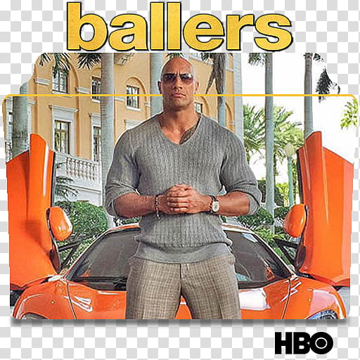 Ballers series and season folder icons, Ballers ( transparent background PNG clipart