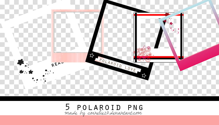 Polaroid, Polaroid text illustraiton transparent background PNG clipart