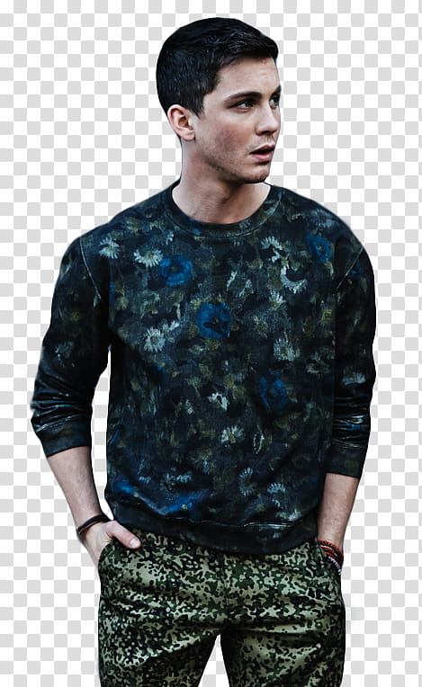 Logan Lerman ,  transparent background PNG clipart