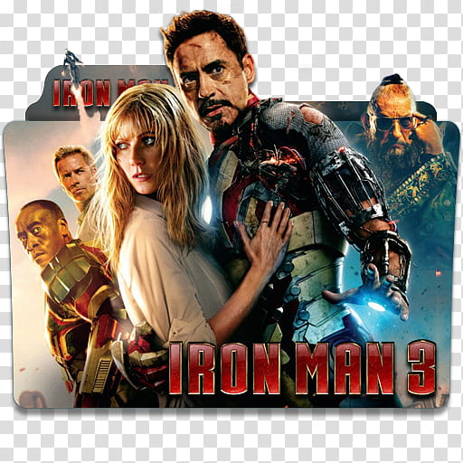 Iron Man Movie Collection Folder Icon , Iron Man , Iron Man  movie poster transparent background PNG clipart
