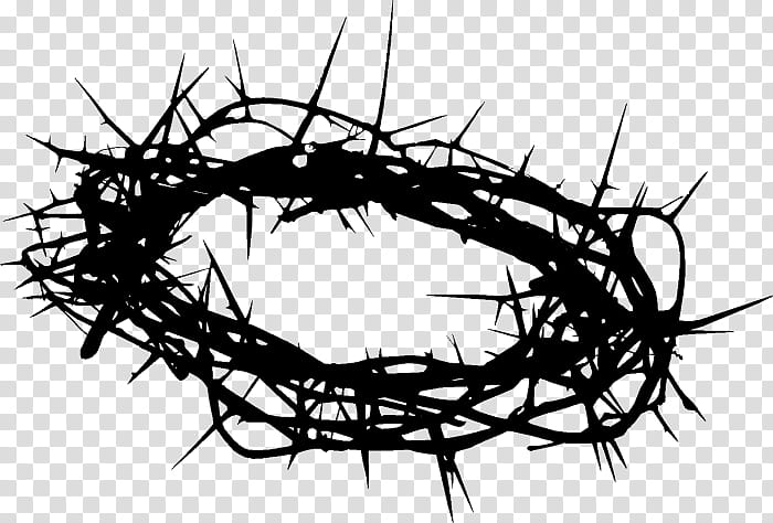 Cartoon Sun, Crown Of Thorns, Christian Cross, Crucifix, Christianity, Cross And Crown, Jesus, Branch transparent background PNG clipart
