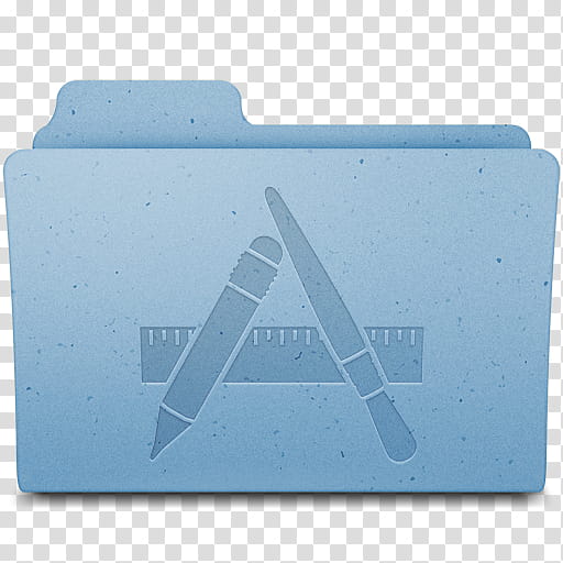 Mac OS X Folders, Applications Folder icon transparent background PNG clipart